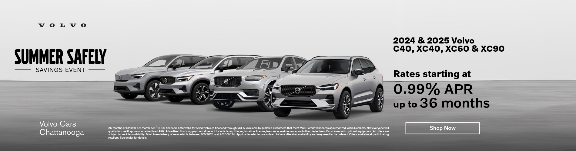 2024 2025 C40, XC40, XC60 & XC90