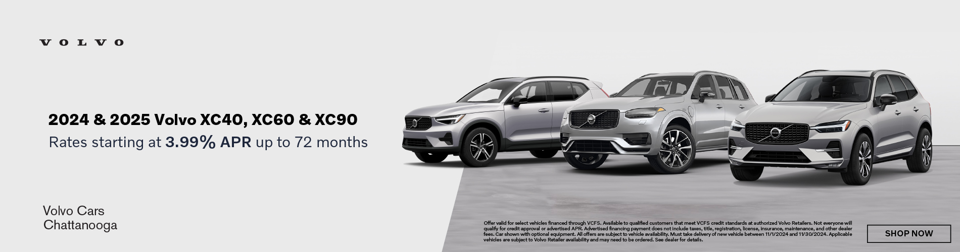 2024 2025 XC40, XC60 & XC90